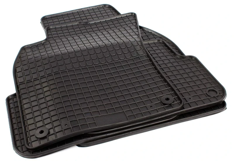 Petex 14210 Rubber Car Mats, Set of 4