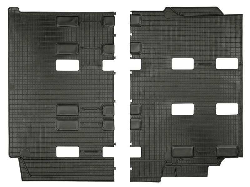 Petex 68810 Rubber Mats, Set of 2