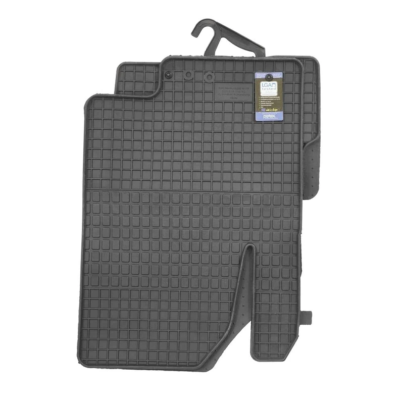 Petex 98010 Rubber Mats, Set of 4