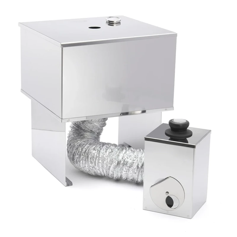 De Buyer 3441.00 Stainless Steel 2 Level Smoker