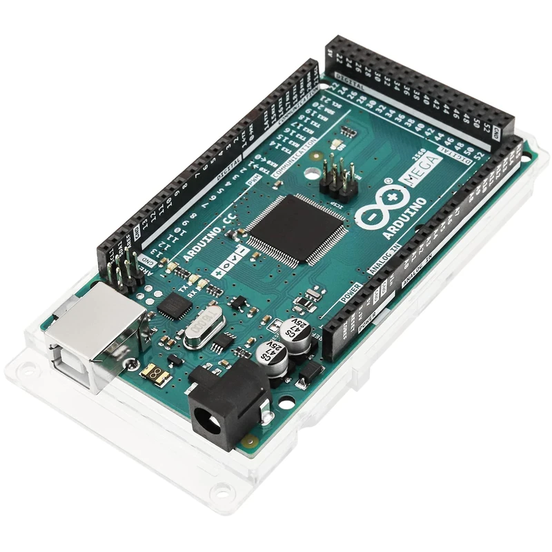 Arduino Mega 2560 REV3 [A000067] - ATmega2560, 16MHz, 54 Digital I/O, 16 Analog In, 256KB Flash, USB, Arduino IDE Compatible for Advanced Projects & Prototyping