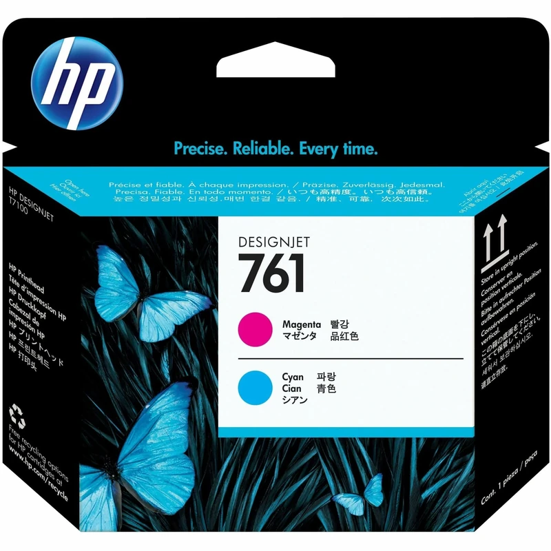 HP 761 Designjet Printhead - Magenta/Cyan