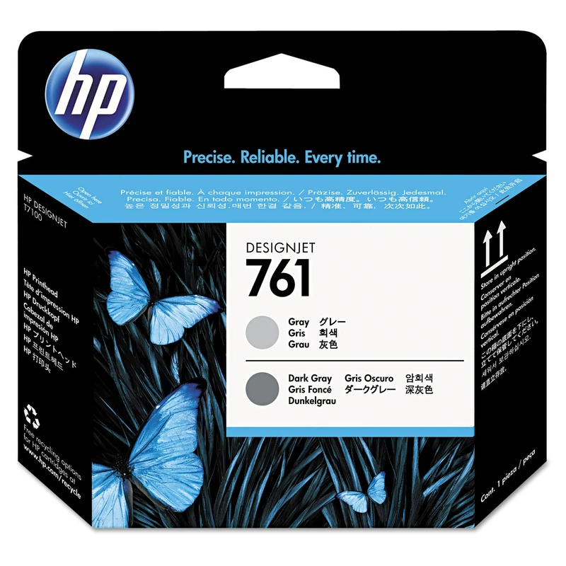 HP 761 Designjet Printhead - Grey/Dark Grey