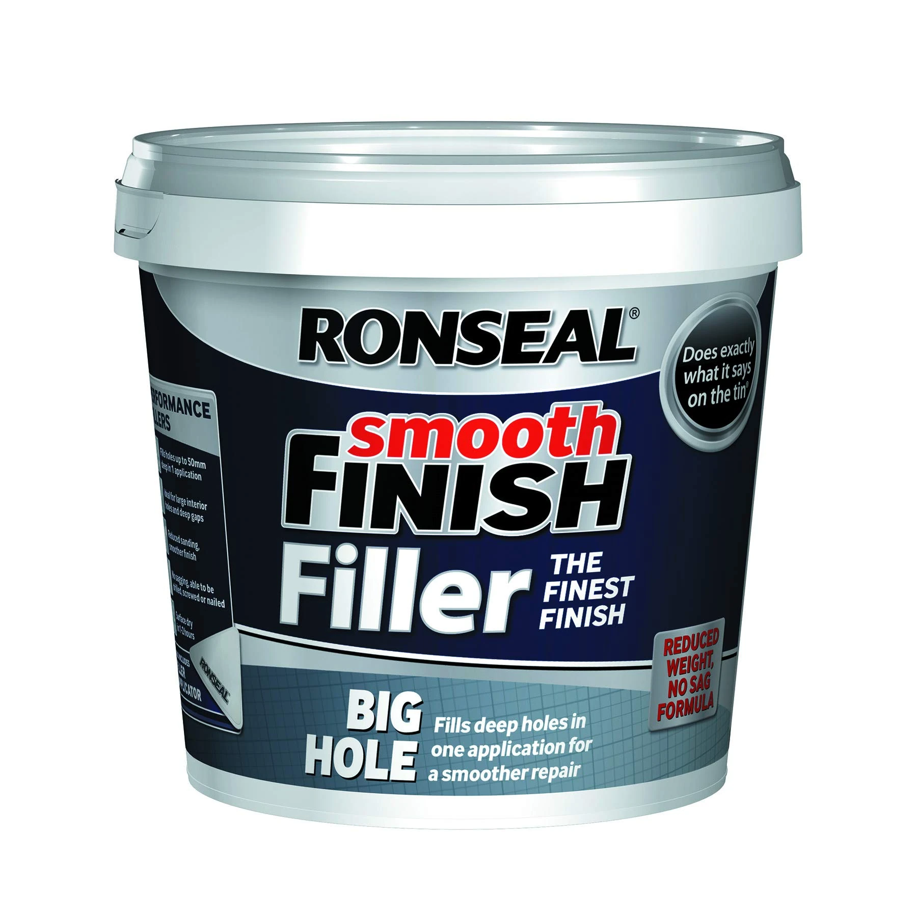 Ronseal Smooth Finish Fller Big Hole 1.2L