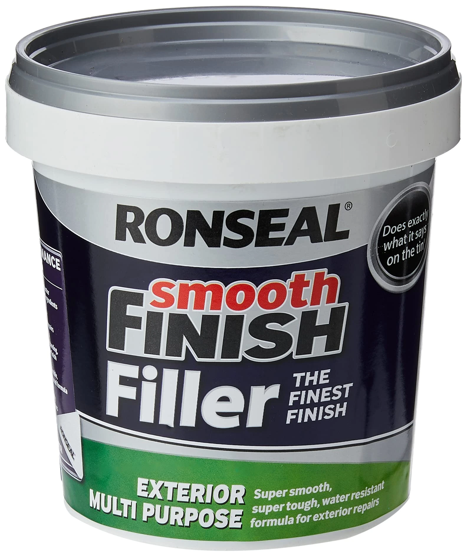 Ronseal - Smooth Finish Exterior Multi Purpose Ready Mix Filler Tub 1.2 kg