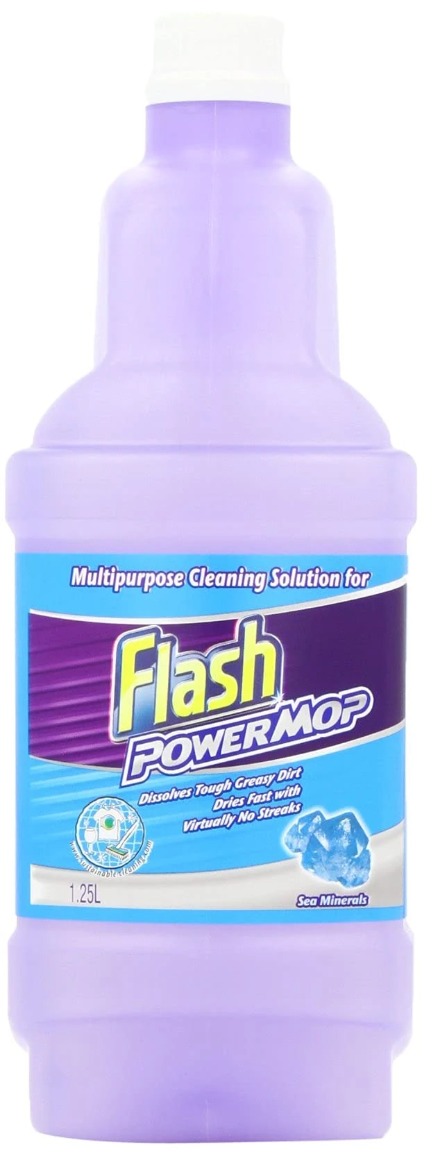 Flash Powermop Sea Minerals Liquid Refills 1.25 L (Pack of 3)