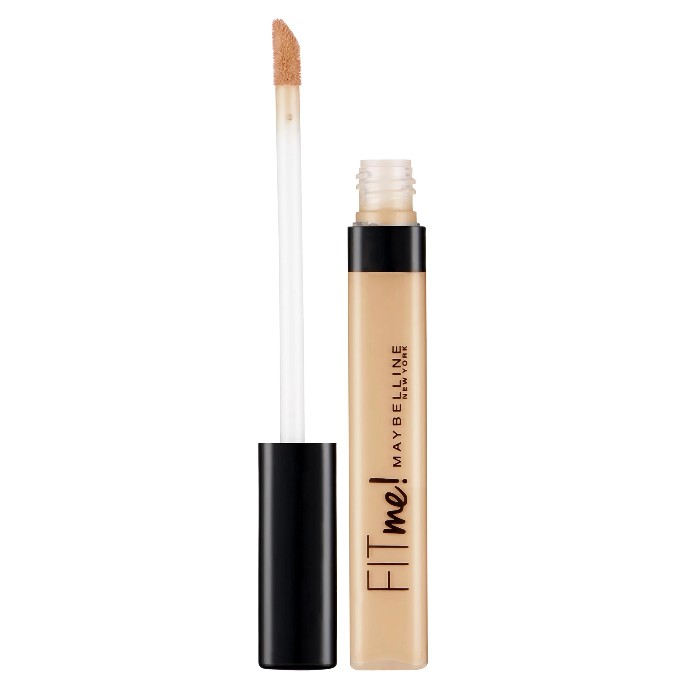 Maybelline Concealer, Fit Me! Full Coverage Concealer for Face, Oil Free, Delivers Even Complexion, Non-Comedogenic, Matte & Poreless Ultra Blendable, Maybelline New York, Shade: 10 Light