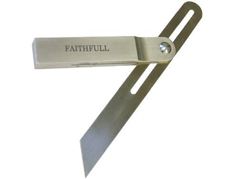 Faithfull 250mm Aluminium Sliding Bevel Stainless Steel Blade