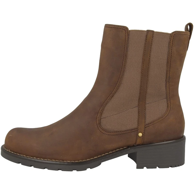 Clarks Women's Orinoco Club Short Shaft Boots, Brown Brown Snuff, 3 UK