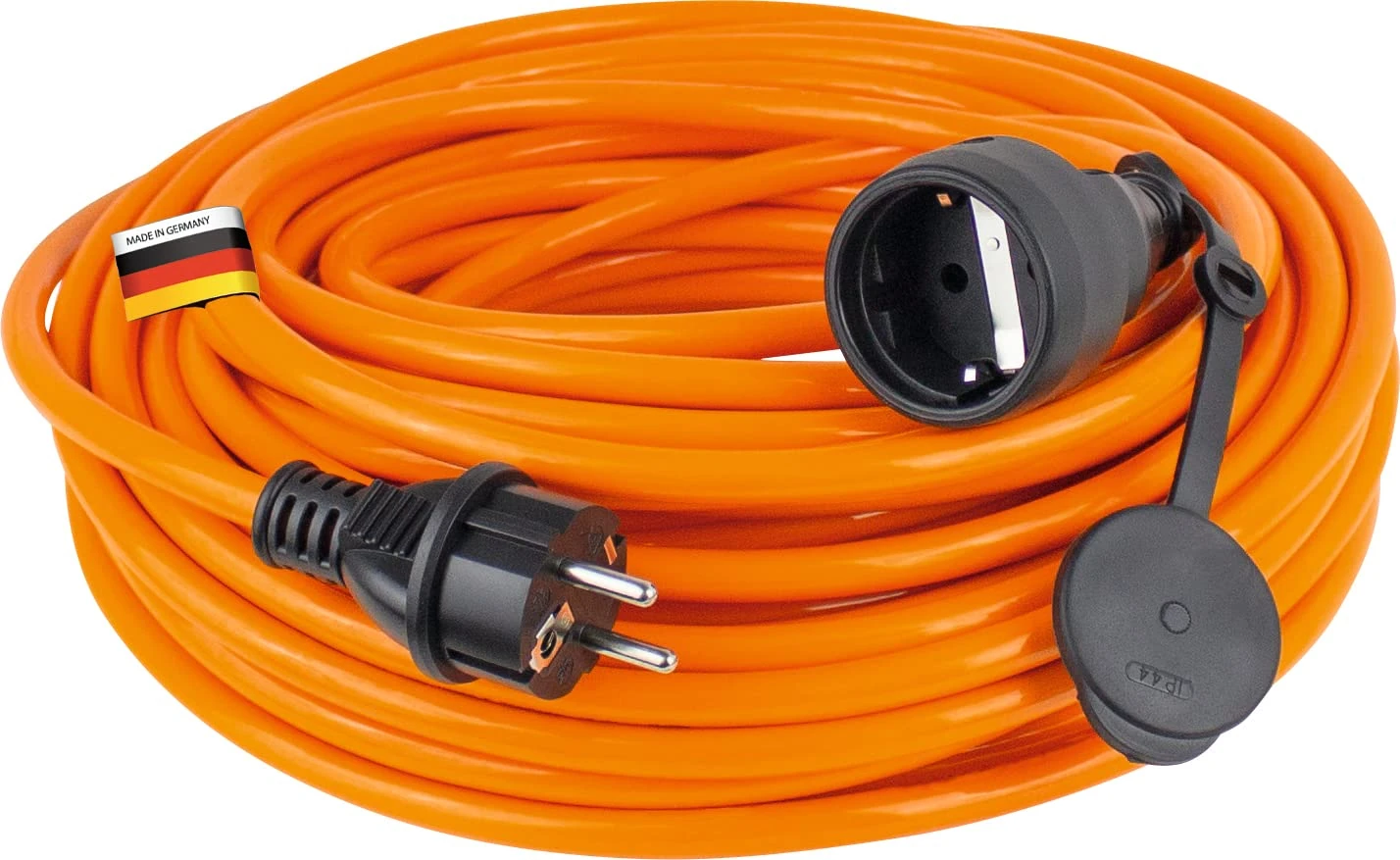 AS, Schwabe H07BQ-F 3G 2.5 Construction site Extension Cable, Orange, IP44, 59250