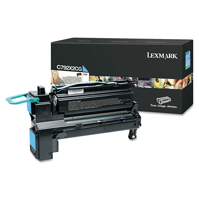 Lexmark C792 Extra High Capacity Laser Toner - Cyan