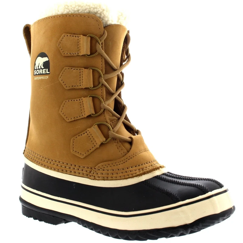 Sorel Women's 1964 Pac 2' Winter Boots, Brown Buff Black, 4.5 UK