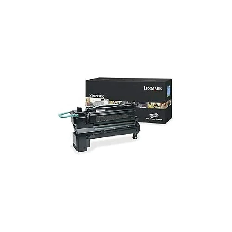 Lexmark X792X2KG Toner Cartridge, Black