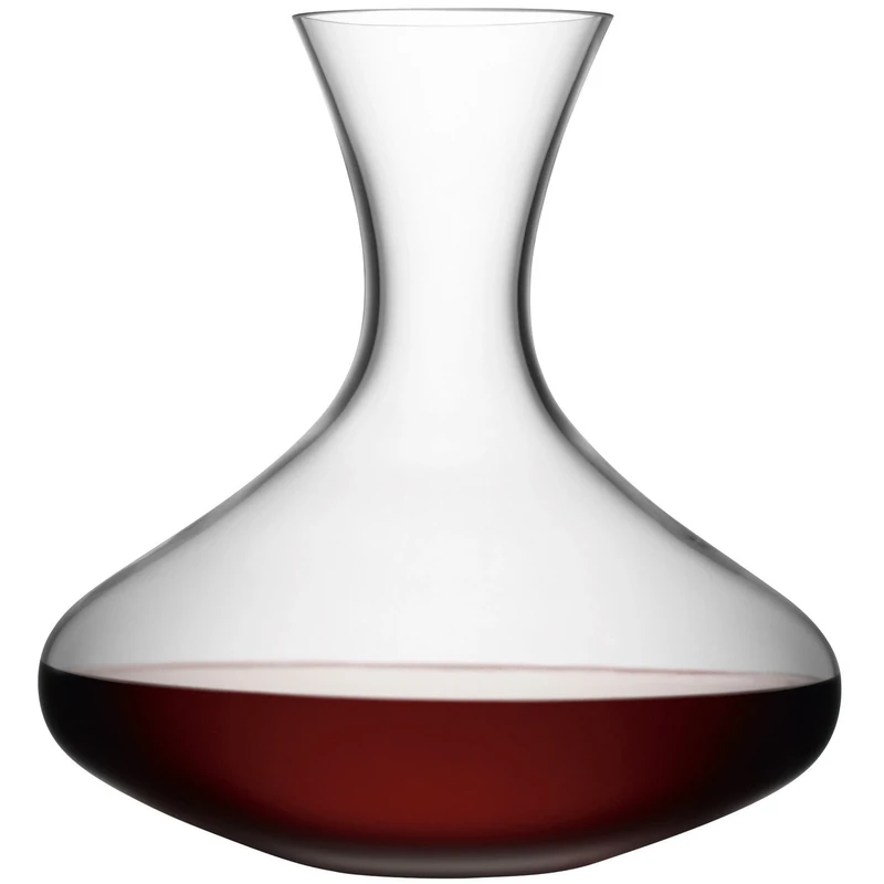 LSA International Wine Carafe 2.4L Clear| 1 Unit | Mouthblown & Handmade Glass | WI10