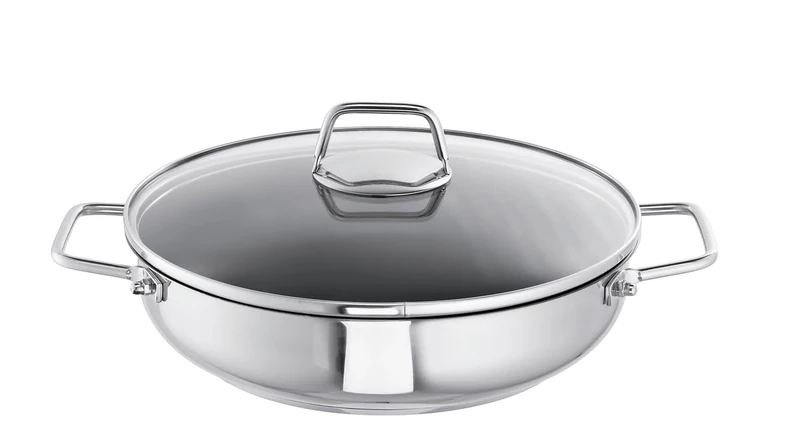 Schulte-Ufer Wega Frying Pan 26 cm metallic