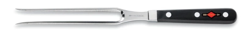 F. DICK Sausage Fork, Meat Fork, 18 cm to The Handle, Cut, Rustproof, Waterproof, Hygienic, Ideal for The Counter, Roasting, Meat, Fish I 92020182