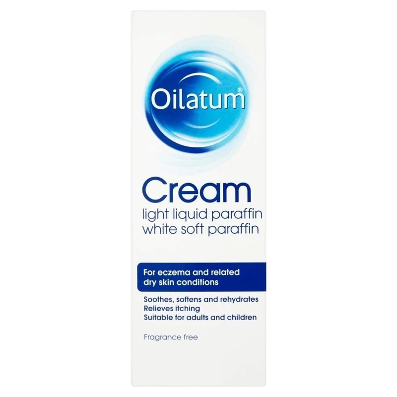 Oilatum Cream for Eczema, Psoriasis and Dry Skin Conditions, Soothing Formula for Sensitive Skin, Hydrating Relief for Itchy, Irritated Skin, 1 x 150g