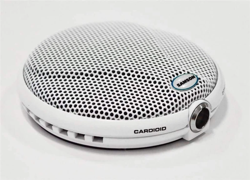 Samson CM10B Uni-directional Boundary Microphone (WHITE)