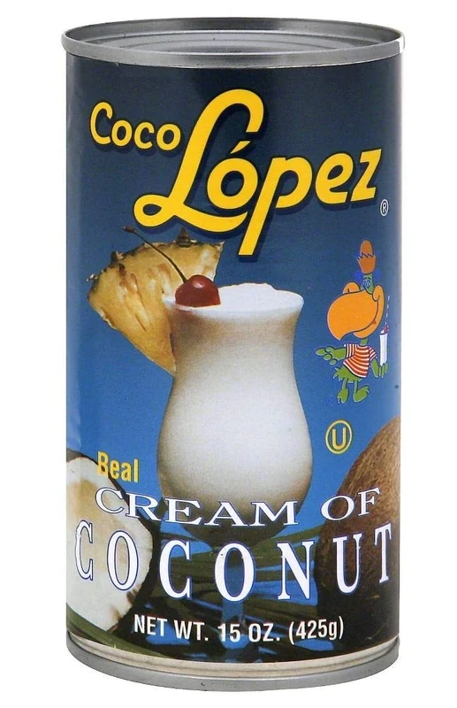 Coco Lopez Coconut Cream Case of 24 Tins - Image 1