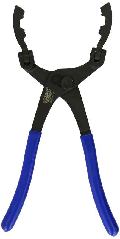 Draper 30822 Oil and Fuel Filter Plier with Wrench, 57mm-120mm