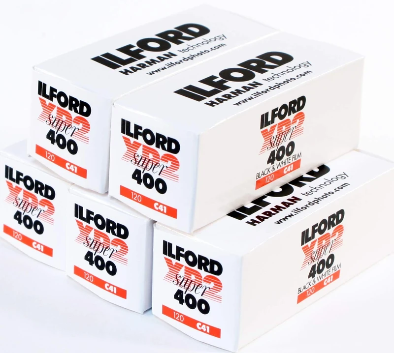 Ilford XP2 400 120mm, 5 Rolls