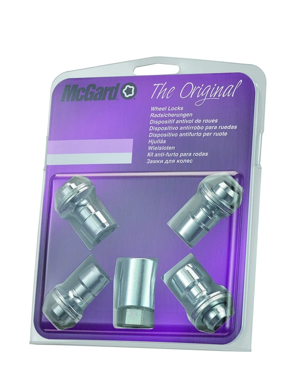 20116SU Wheel Lock Nuts SU M12 x 1,5, flat seat, Overall length 42,2 mm, Hex size 17mm, Key diameter 27,7 mm