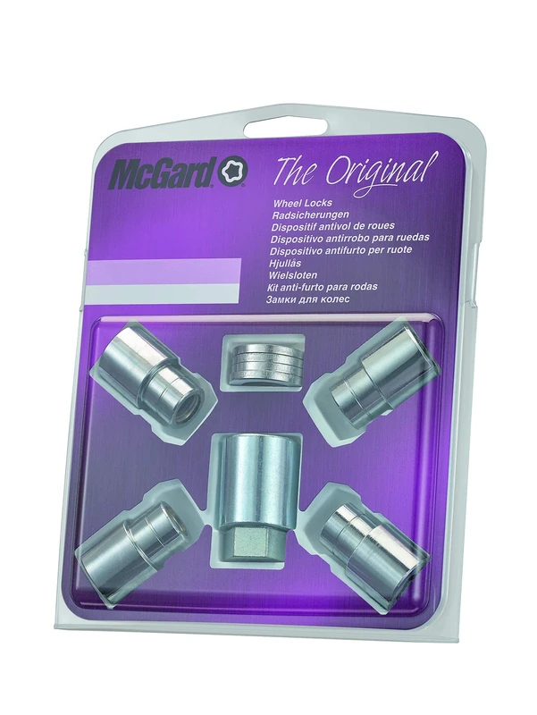 21153SU Wheel Lock Nuts SU M12 x 1,25, flat seat, Overall length 15/35 mm, Hex size 21mm, Key diamter 27,7 mm