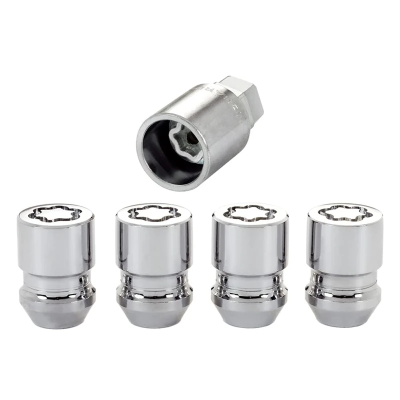 24154SU Wheel Lock Nuts SU M12 x 1,25, cone seat, Overall length 32,5 mm, Hex size 21mm, Key diameter 27,7 mm