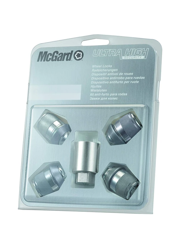 24212SL Wheel Lock Nuts SL (Ultra High Security) M12 x 1,5, cone seat/W, Overall length 35 mm, Hex size 21mm, Key diameter 28,8 mm