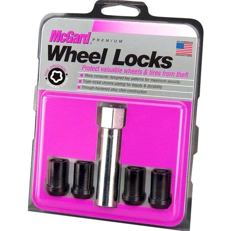 McGard 25357SU Wheel Protection Nuts Tuner Black M12x1.5 Conical Seat SW21