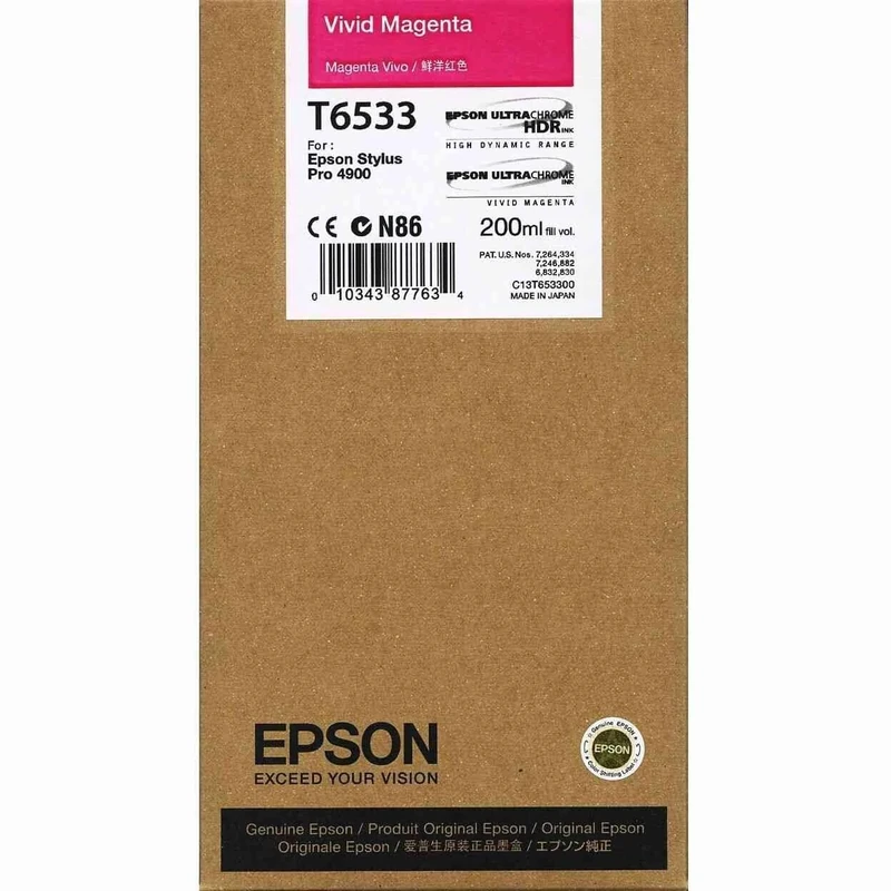 Epson 4900 200ml Cartridge - Vivid Magenta