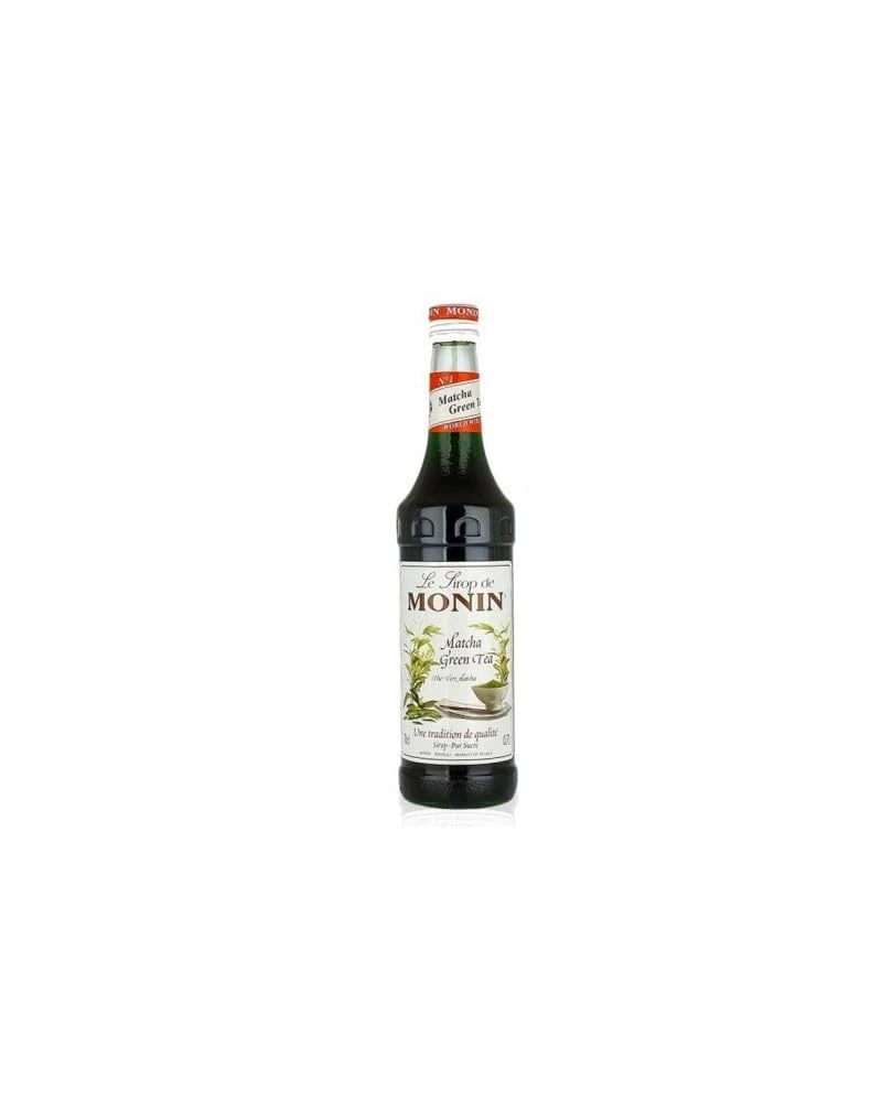 MONIN Premium Matcha Green Tea Syrup 700ml for Teas and Cocktails. Vegan-Friendly, Allergen-Free, 100% Natural Flavours and Colourings