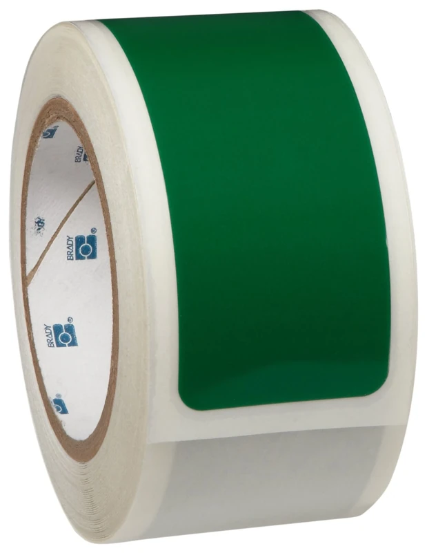 Brady 142181 Pre-Spaced Traits, Green, 50.80mm x 203.20mm x 30.48m
