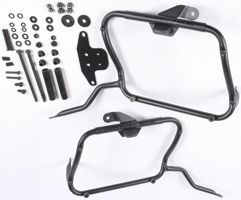 GIVI – Side Case-Rack (Holder) Steel Pipe Black Honda VFR 800 BJ. 02 – 09