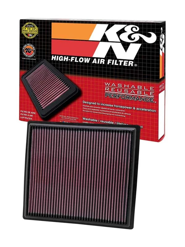 K&N Engine Air Filter: High Performance, Premium, Washable, Panel Filter: 2008-2017 (Regal, LaCrosse, LaCrosse II, LaCrosse III, Regal II, Malibu, 950), 33-2442