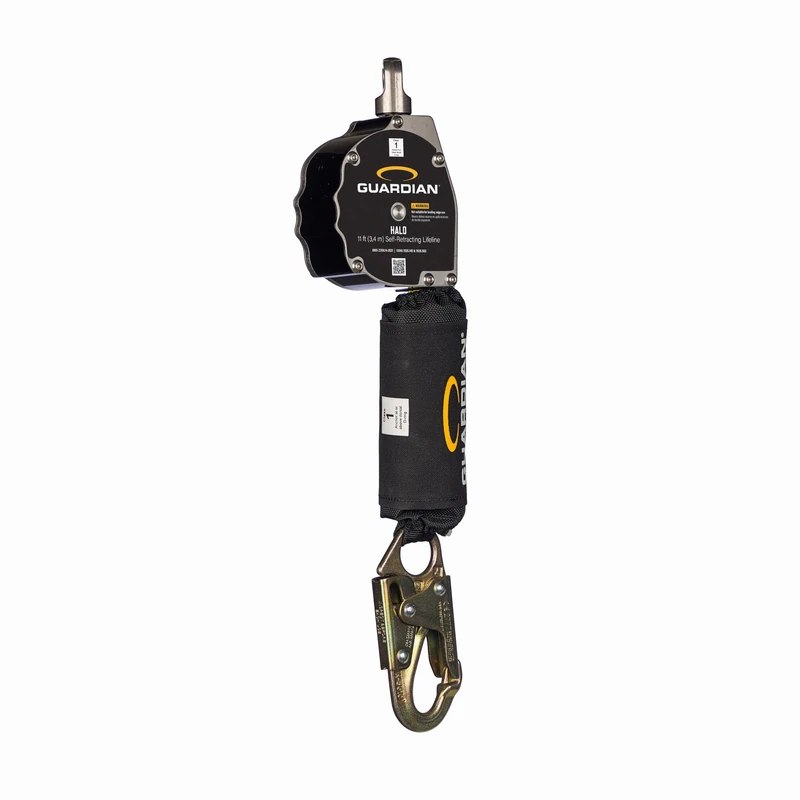 Guardian Fall Protection 10900 11-Foot 1-Inch Nylon Webbing with Carabineer