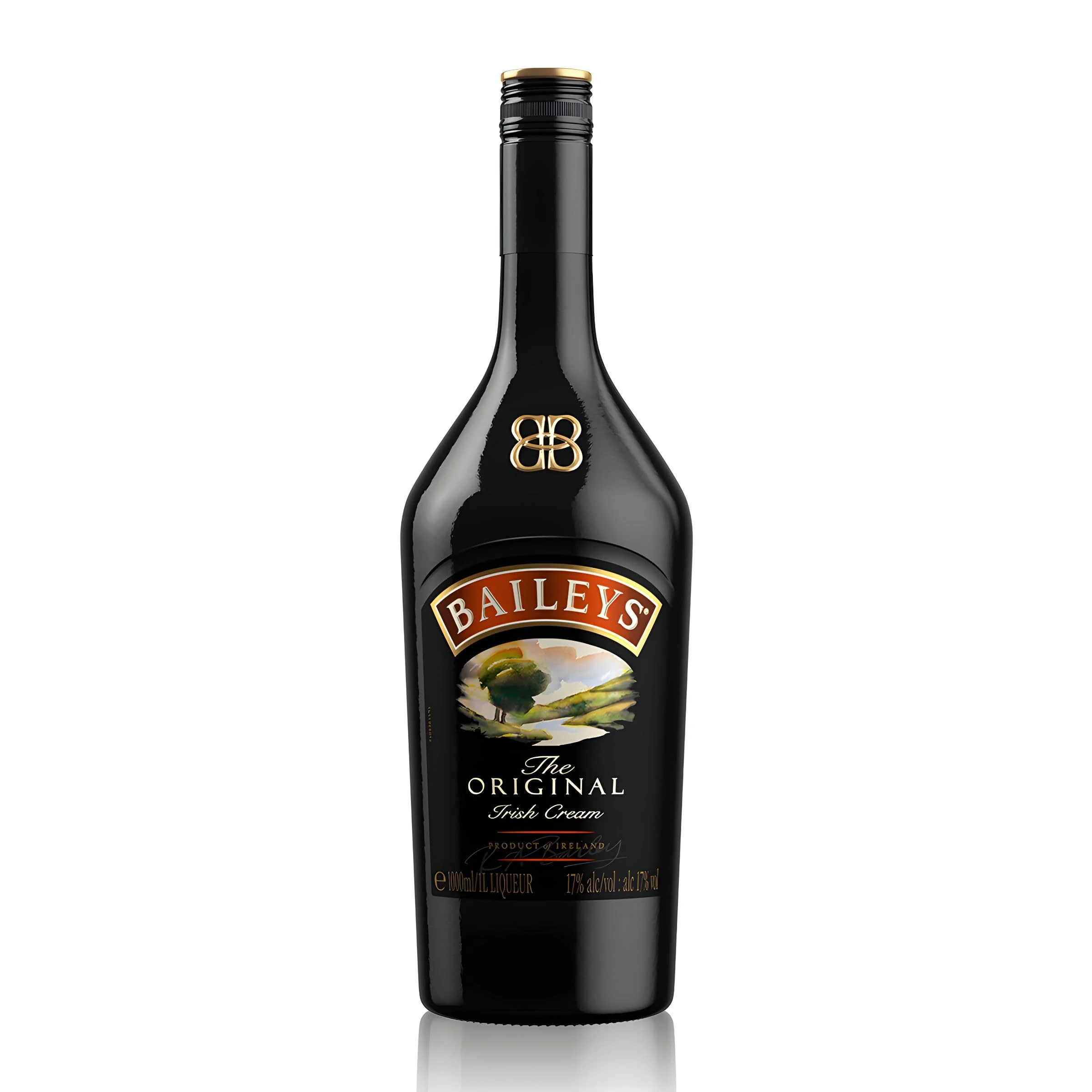 Baileys Original Irish Cream Liqueur | Festive Gift | 17% vol | 1L | Fine Irish Whiskey & Dairy Cream | Rich Chocolate & Vanilla Flavours | Great Over Ice or in Cocktails