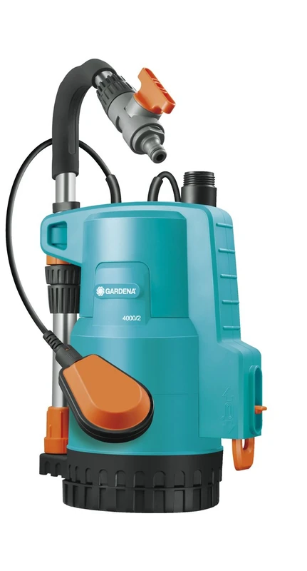 Gardena 01740-20 "Classic 4000/2" Rain-water Tank pump - Grey/Orange/Blue