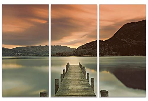 The Art Group "Ullswater Mel Allen Canvas Print, Multi-Colour, 10 x 150 x 1.3 cm