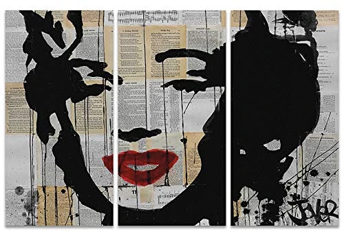 The Art Group "Marilyn Loui Jover Canvas Print, Multi-Colour, 10 x 150 x 1.3 cm