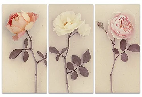 Pyramid International The Art Group Vintage Roses Ian Winstanley Canvas Print, Wood, Multi-Colour, 10 x 150 x 1.3 cm