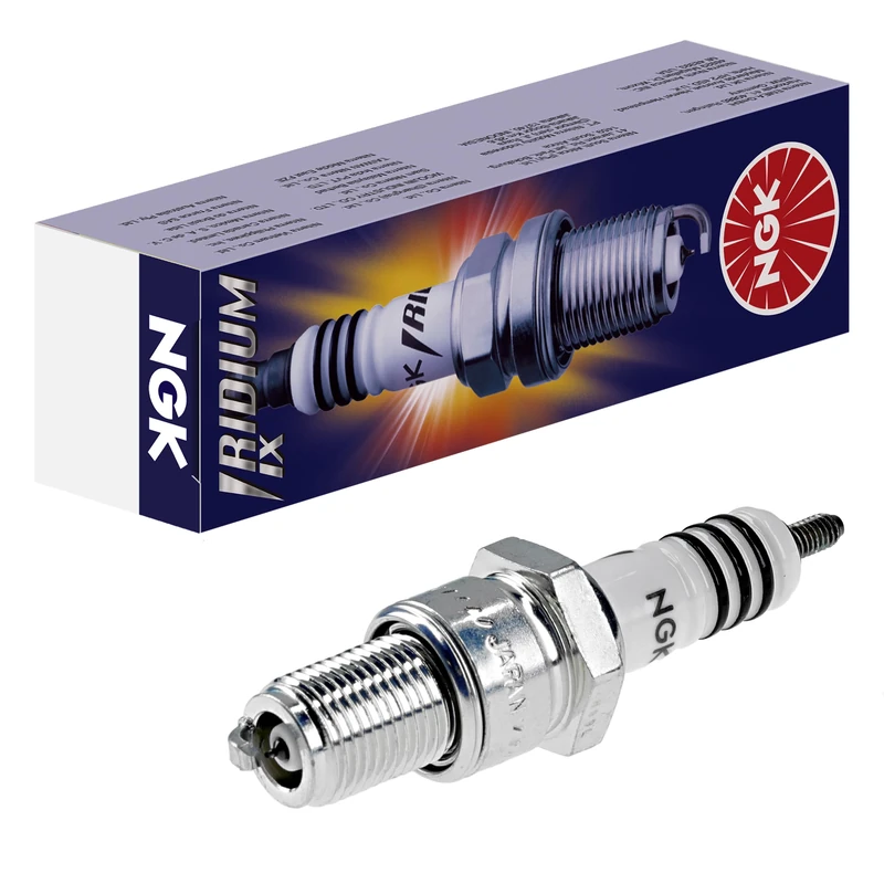 NGK 5044 Iridium IX Spark Plug - BR8EIX, 4 Pack