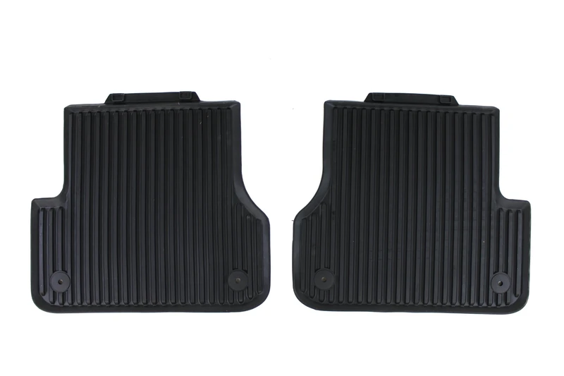 Audi 4G0 061 511 041 Rubber Foot Mats Set Rear