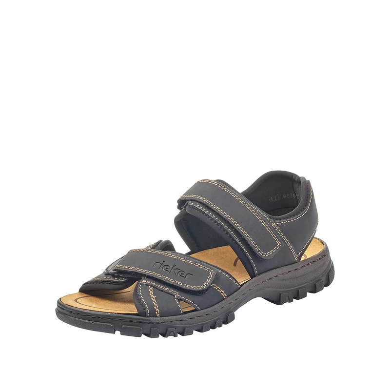Rieker Men's 25051 Sandals,Black, 9.5 UK - Image 1
