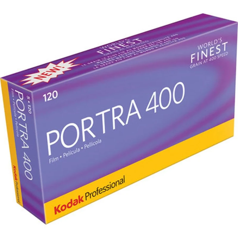 Kodak Portra 400 120 Roll Film Professional 5 Pack - Image 1