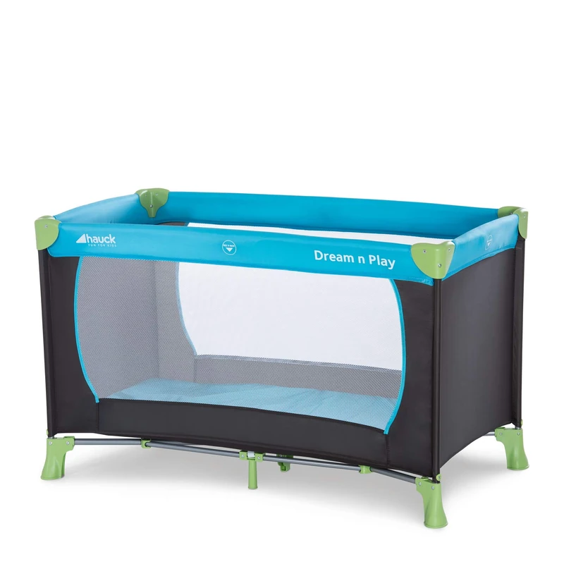 Hauck Dream'n Play Travel Cot (Waterblue), 1 Count (Pack of 1)