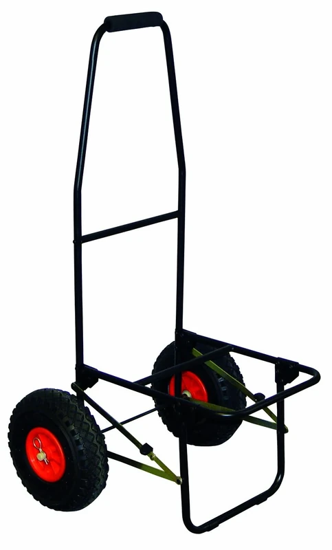 Shakespeare Seatbox Trolley - fits most seatboxes, wide wheeled trolley, perfect for heavy fishing accessories or camping, festivals, touring - Black - Image 1