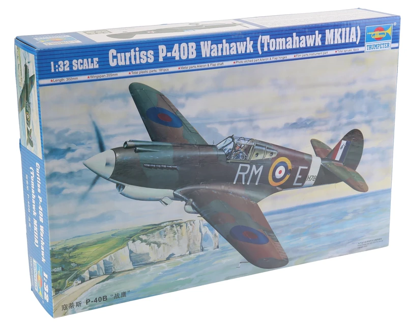 Trumpeter 1:32 - Curtiss P-40B Warhawk (Tomahawk MKIIA)