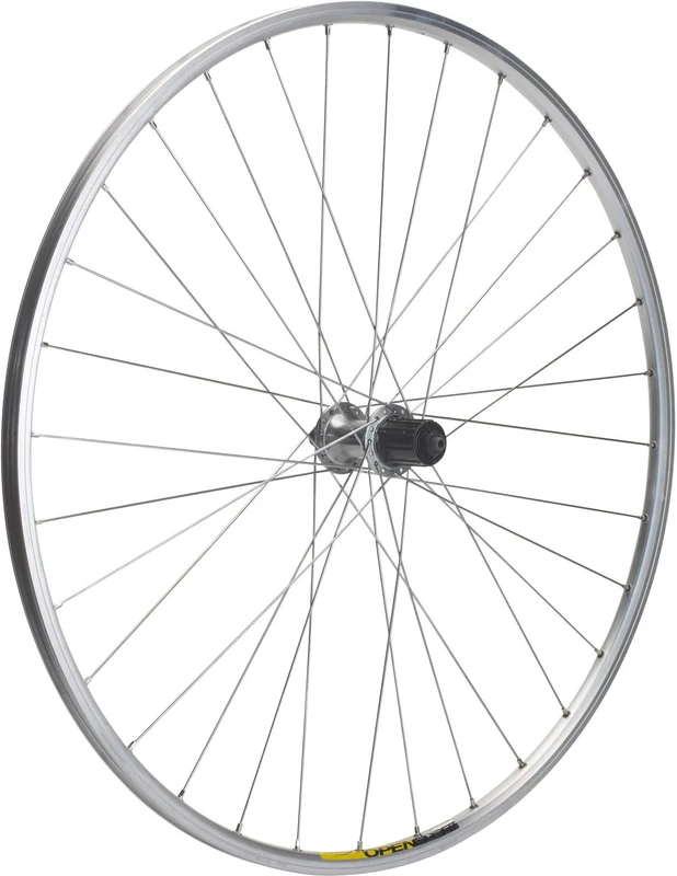 M Part Shimano R400 / Mavic Open Elite silver/DT Swiss P/G rear wheel