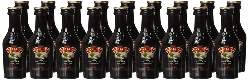 Baileys Irish Cream Whisky Liqueur 5cl Miniature - 20 Pack